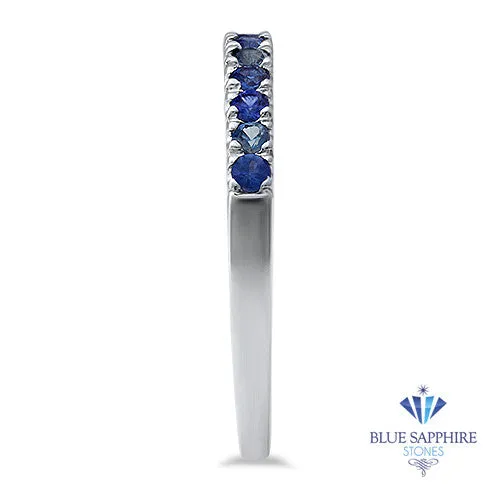 0.35ctw Blue Sapphire Ring in 18K White Gold