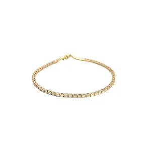 14K 2CT Diamond Tennis Bracelet