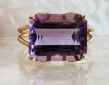 14k Amethyst Ring