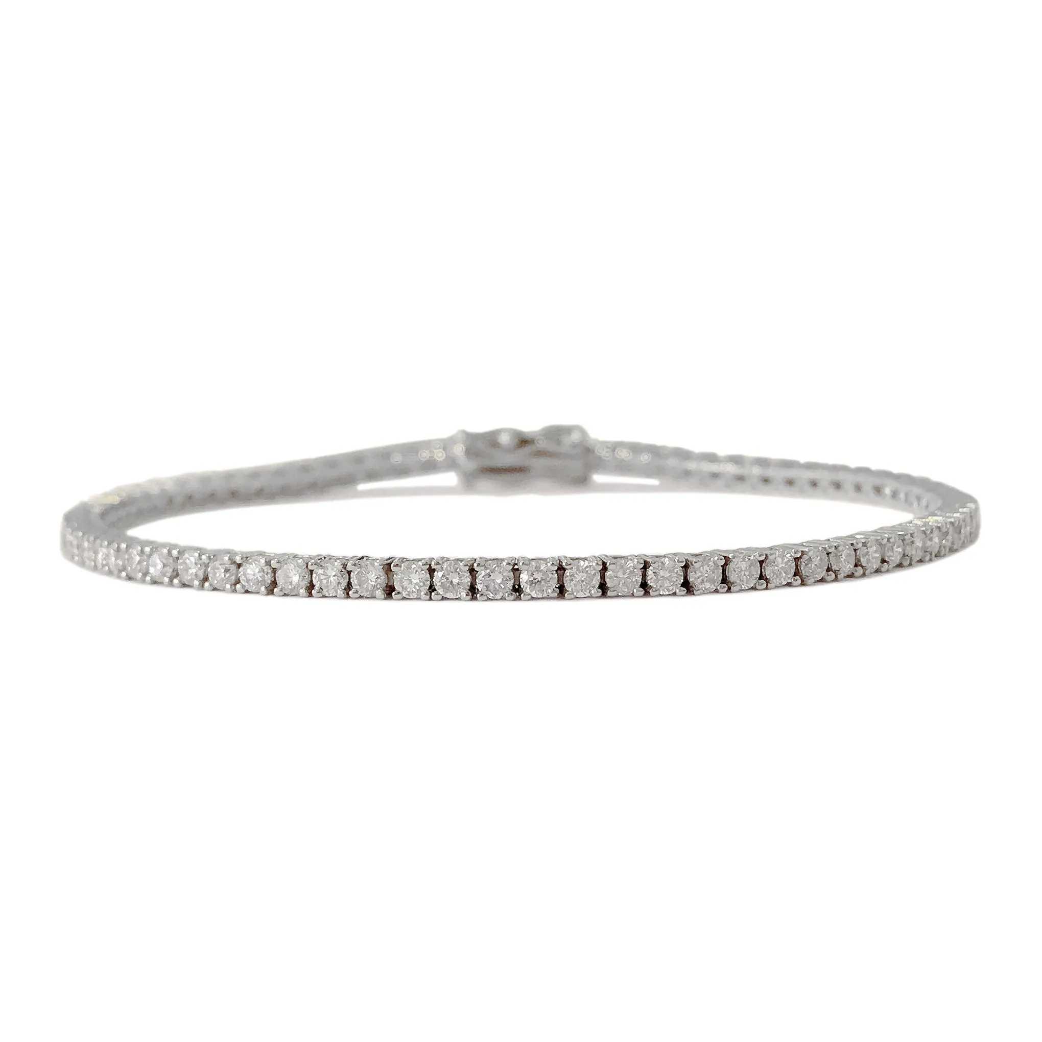 14K Gold Diamond Tennis Bracelet