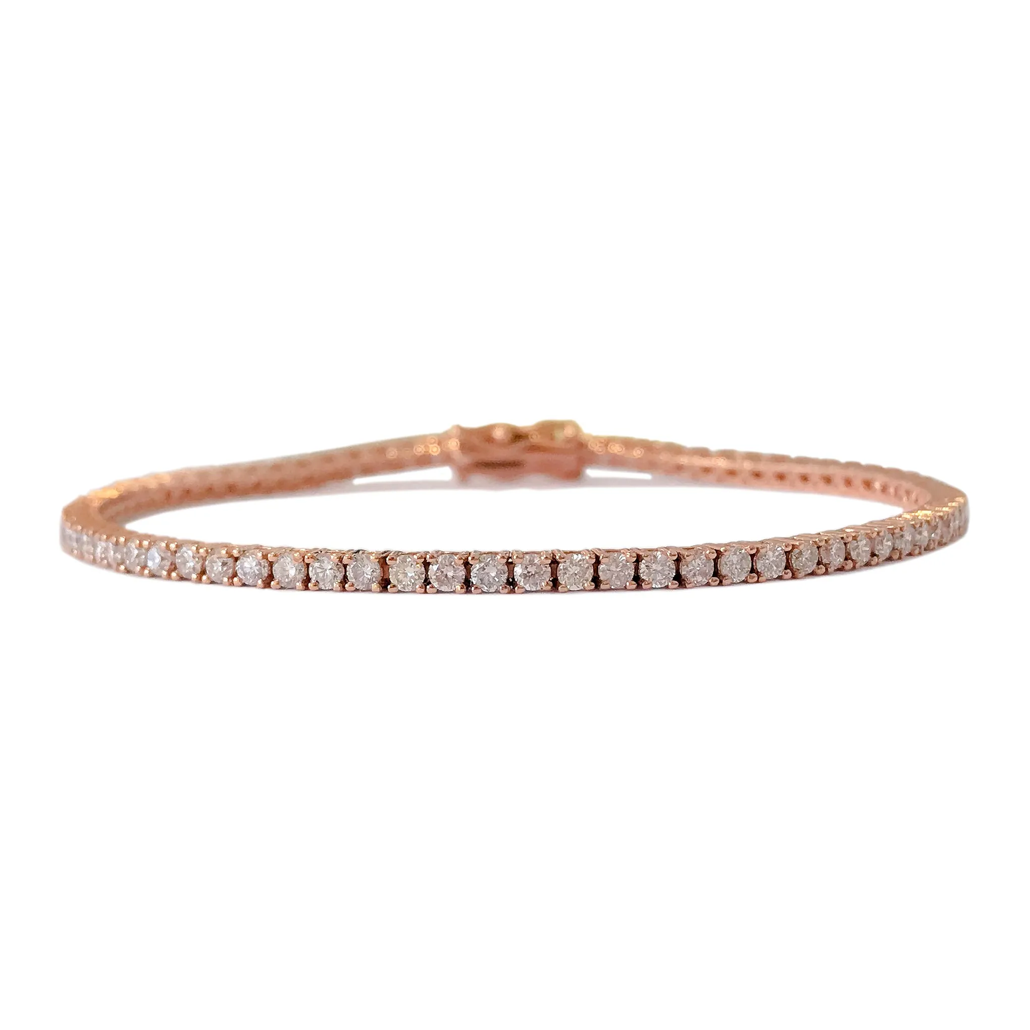 14K Gold Diamond Tennis Bracelet