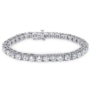 14k Solid Gold Round Diamond Tennis Bracelet (3.0.cts.tw)