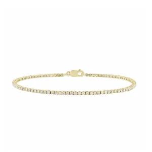 18K Diamond Tennis Bracelet (1.10)