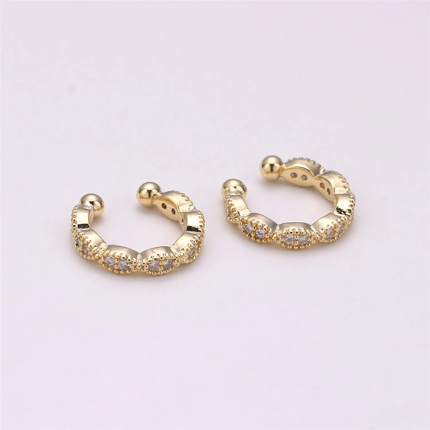 1x Ear Cuff No Piercing • Gold Filled ear cuff • conch cuff • ear cuff non pierced • fake helix piercing • ear cuffs • cartilage cuff, AI-150 AI-151