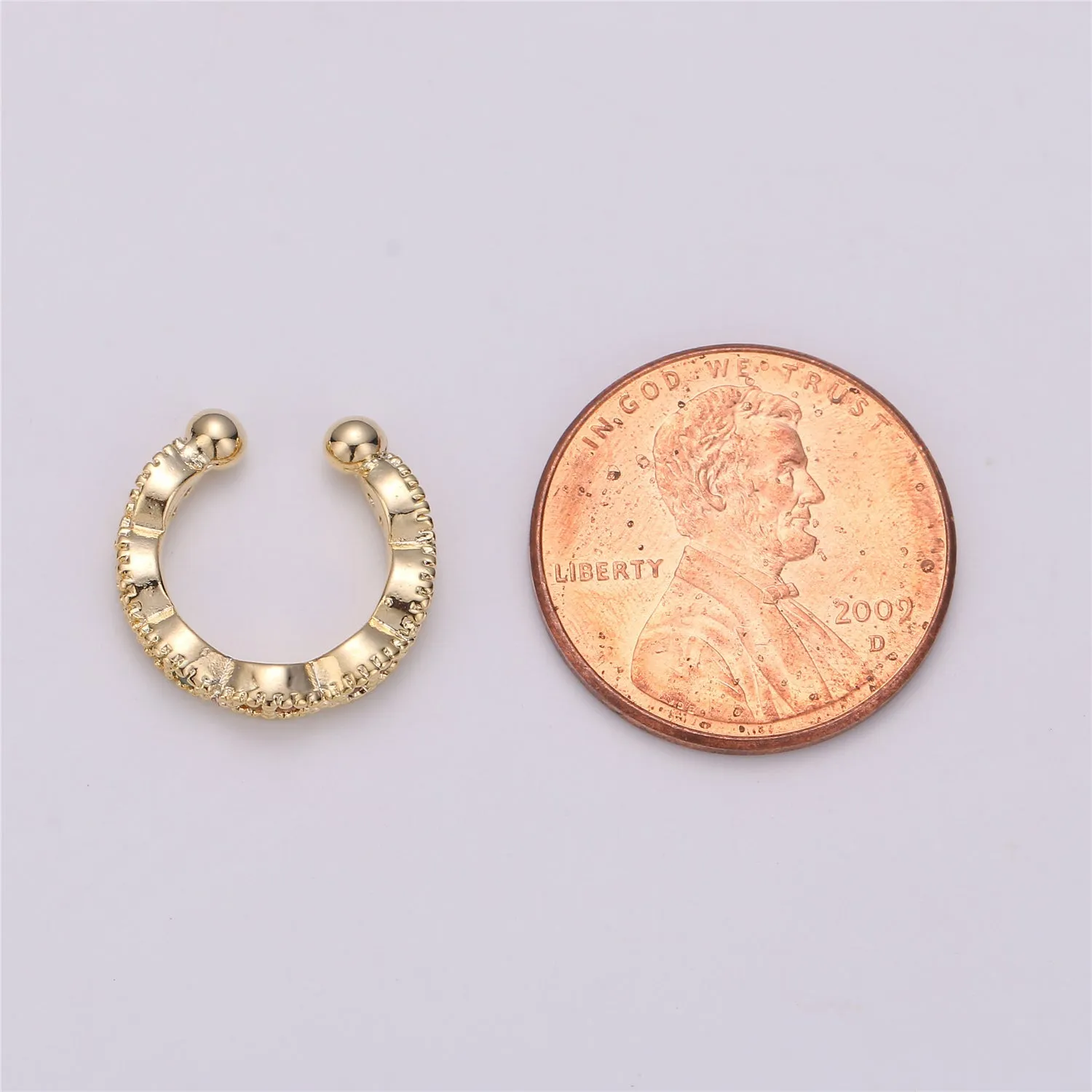 1x Ear Cuff No Piercing • Gold Filled ear cuff • conch cuff • ear cuff non pierced • fake helix piercing • ear cuffs • cartilage cuff, AI-150 AI-151