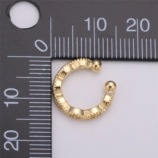 1x Ear Cuff No Piercing • Gold Filled ear cuff • conch cuff • ear cuff non pierced • fake helix piercing • ear cuffs • cartilage cuff, AI-150 AI-151