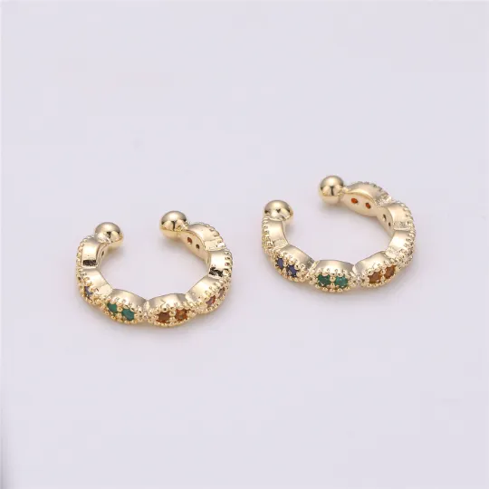 1x Ear Cuff No Piercing • Gold Filled ear cuff • conch cuff • ear cuff non pierced • fake helix piercing • ear cuffs • cartilage cuff, AI-150 AI-151