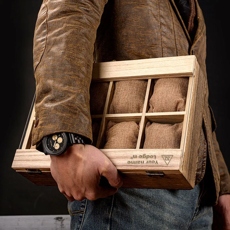 32nd Degree Scottish Rite Watch Case - (8 Slots)