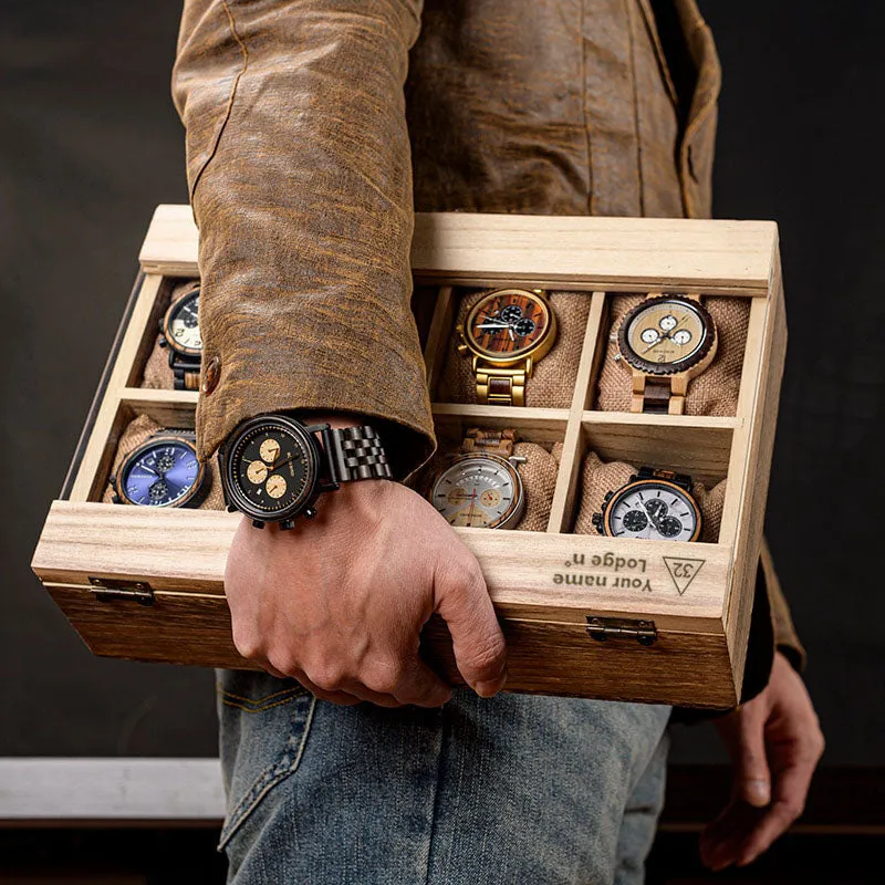 32nd Degree Scottish Rite Watch Case - (8 Slots)