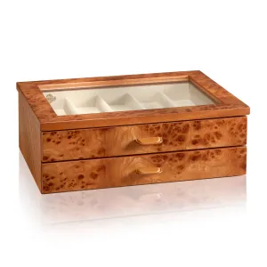9-Slot Wooden Watch Box | Agresti Tempo di Ebano