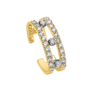 Affinity Gold Ear Cuff