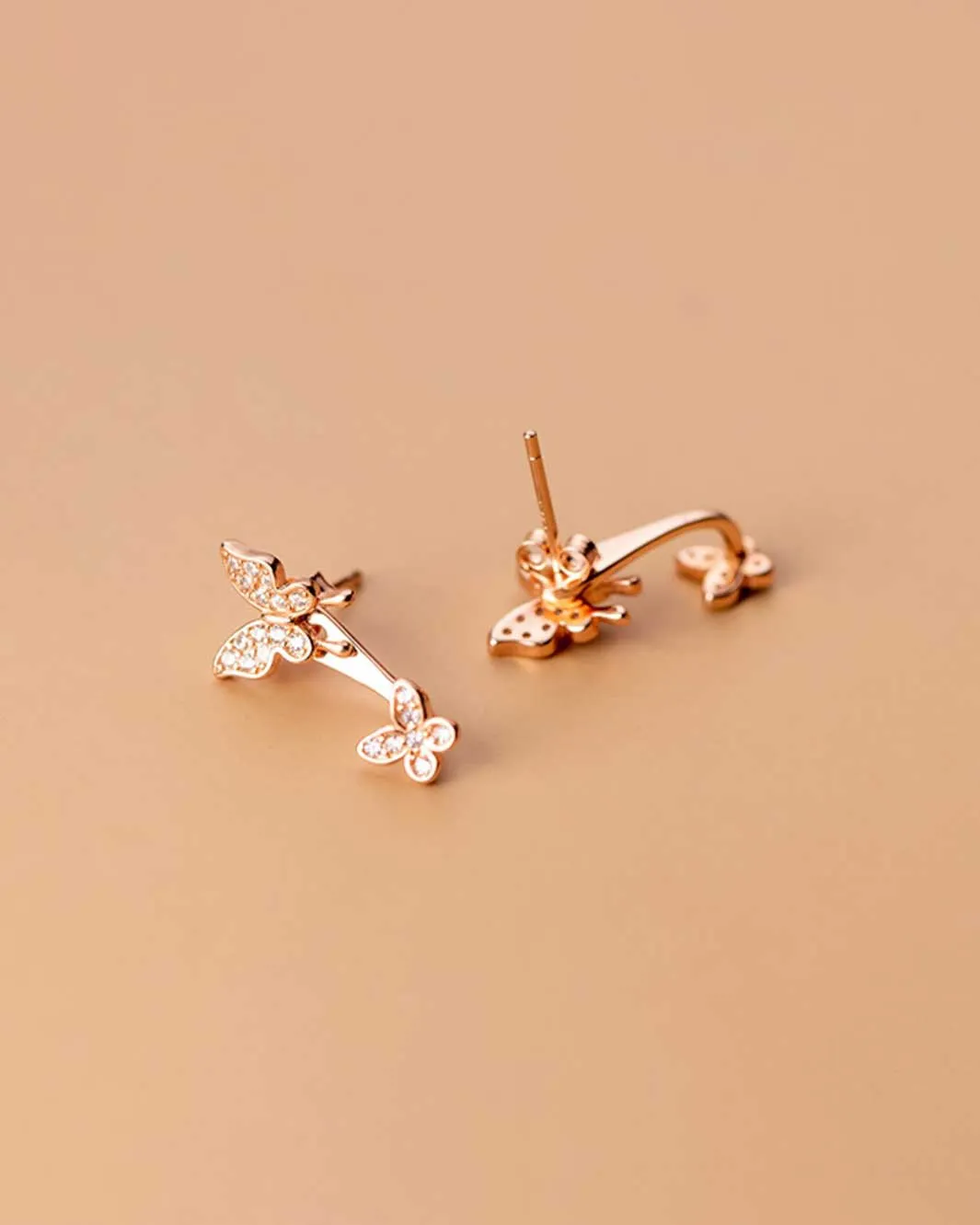Alexis Butterfly Ear Cuffs and Jacket Earrings