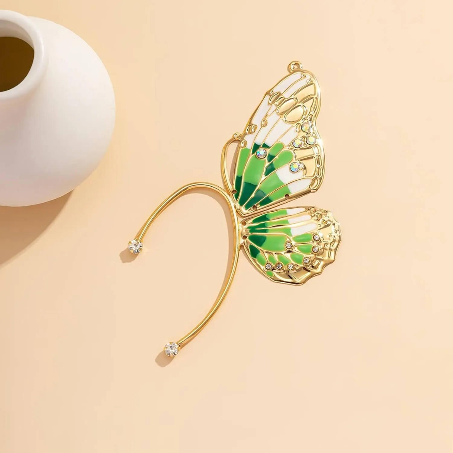 Alloy Butterfly Ear Cuff Earrings