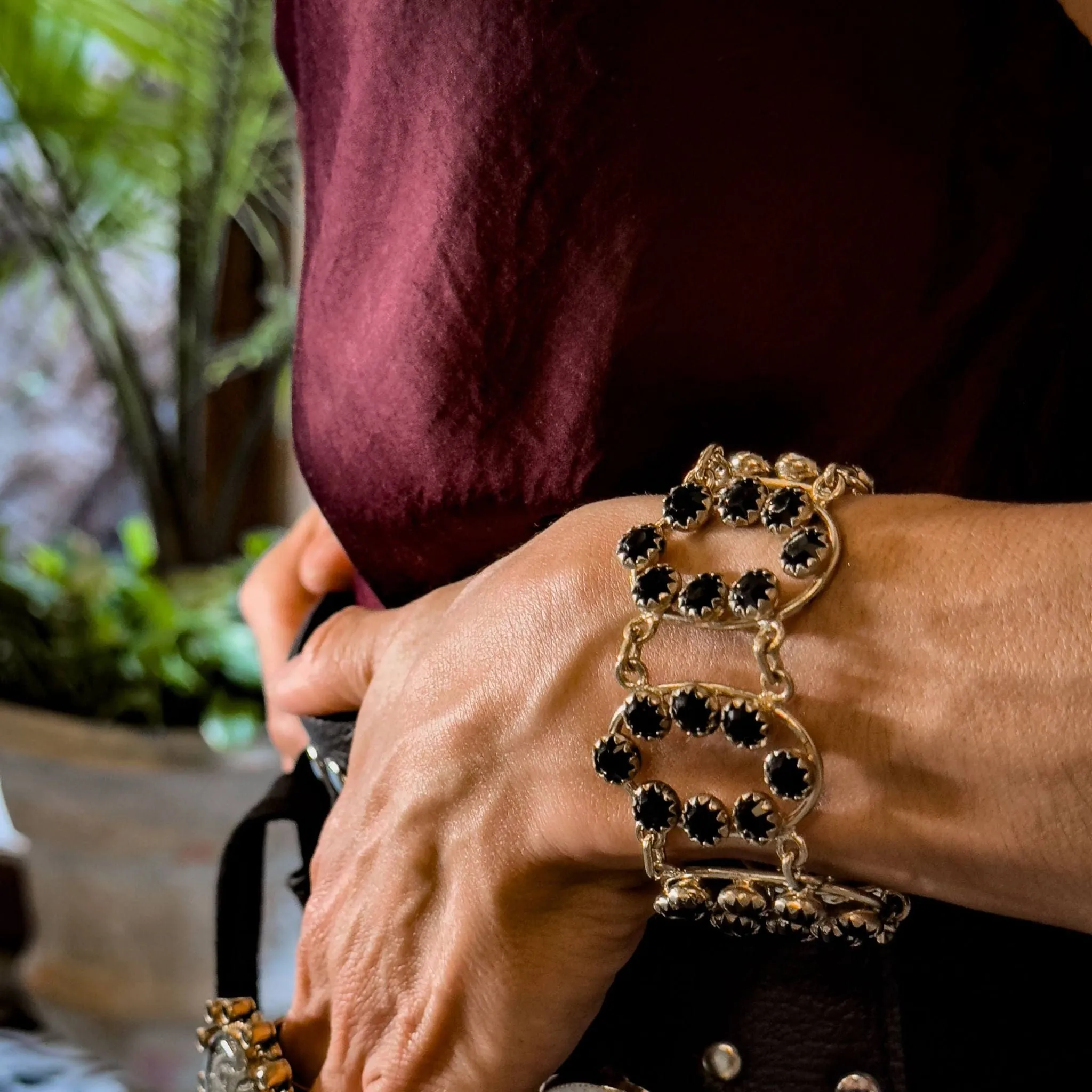 Amulets of Glamour Bracelet- Silver Night