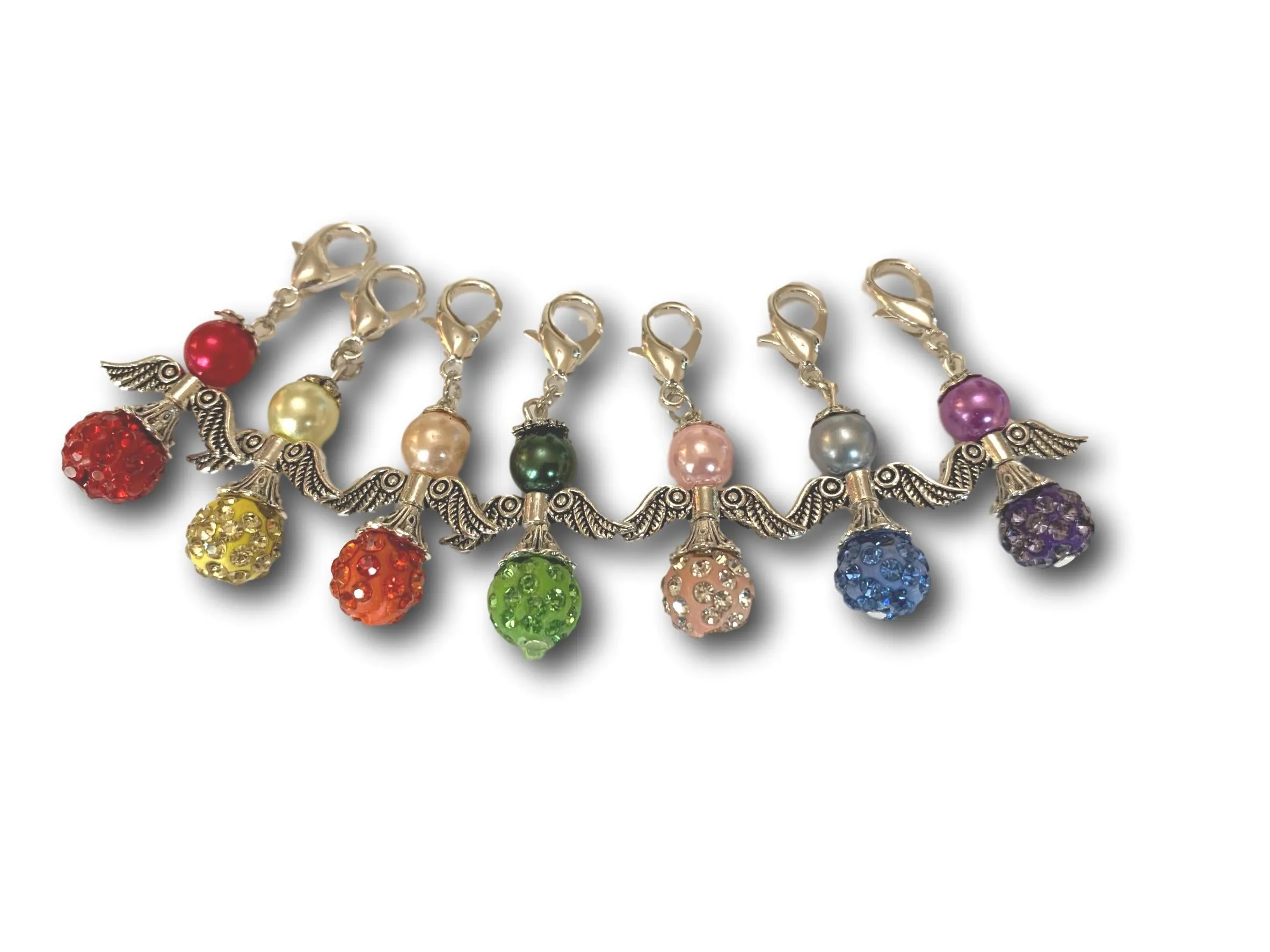 Angelical Crystal CB - #010 Set of 7 Stitch Markers