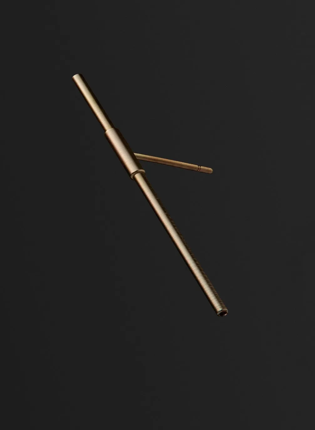 Ari earrings set in gold