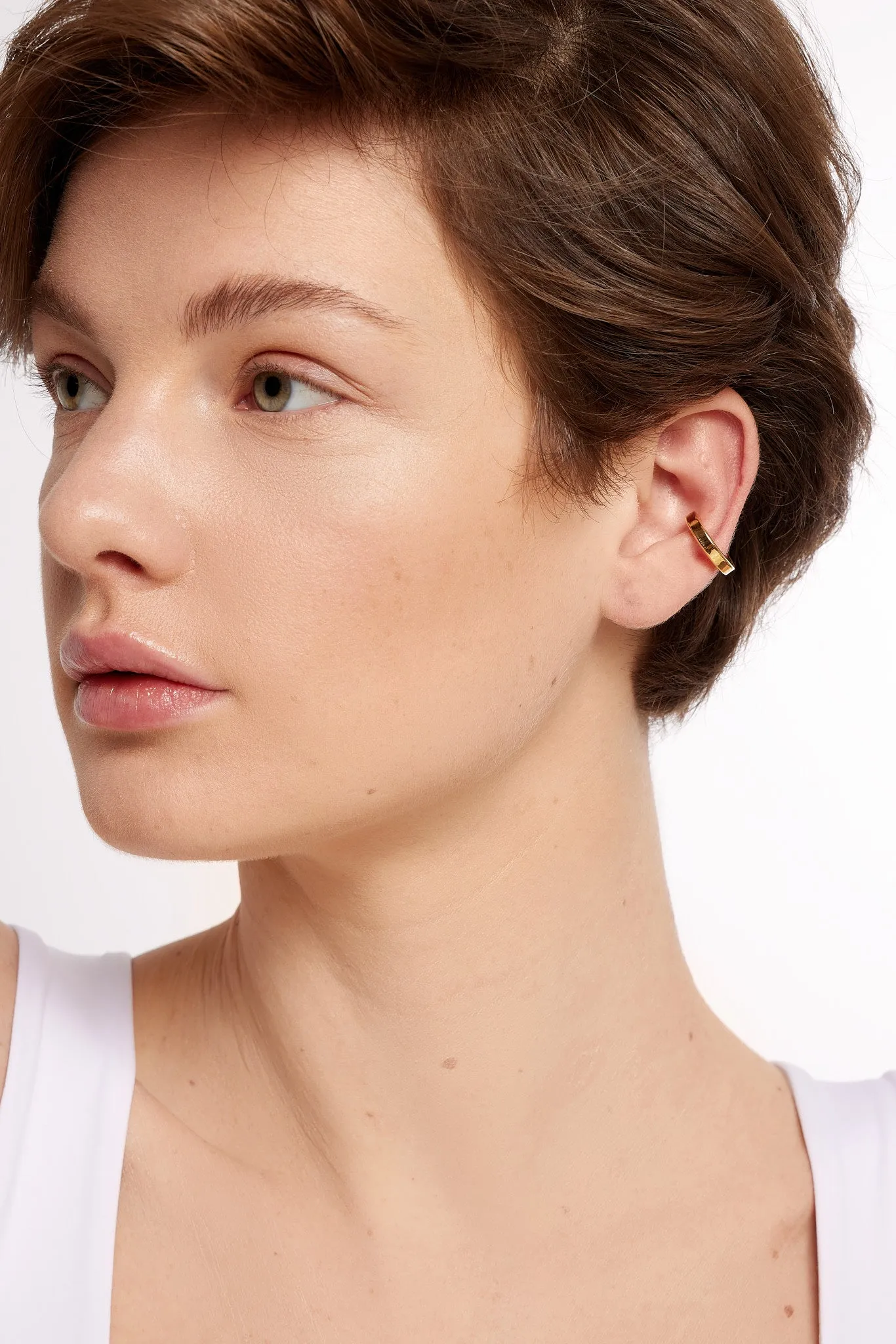 Atlas Gold Vermeil Ear Cuff