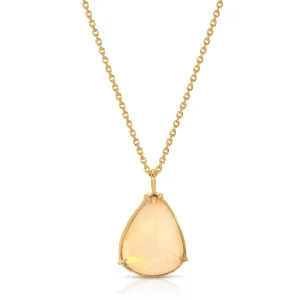 Aurora - One of a Kind Pear Opal Necklace