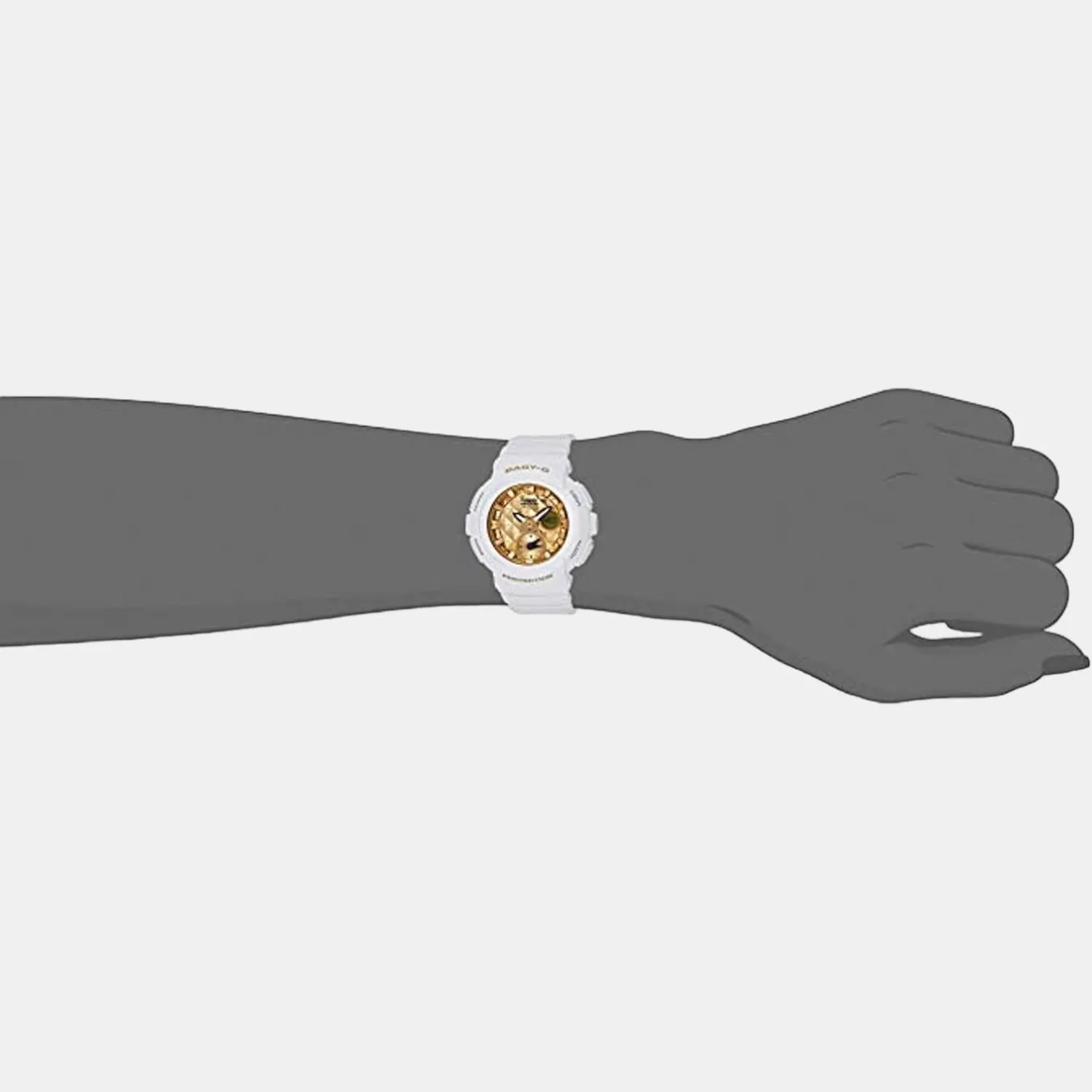Baby-G Unisex Analog-Digital Resin Watch B183 - BGA-195M-7ADR