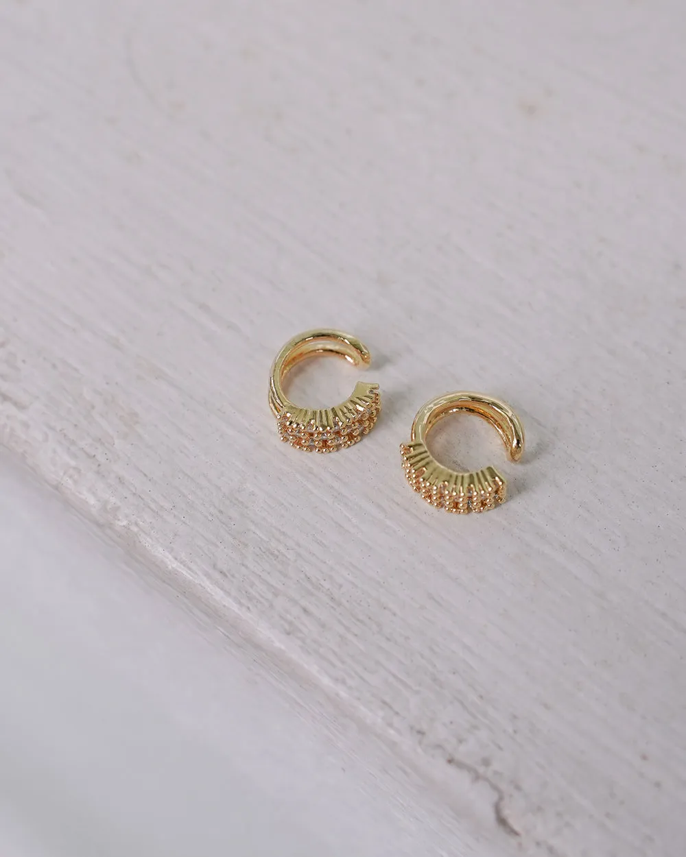 BIJOU Diamond Ear Cuffs