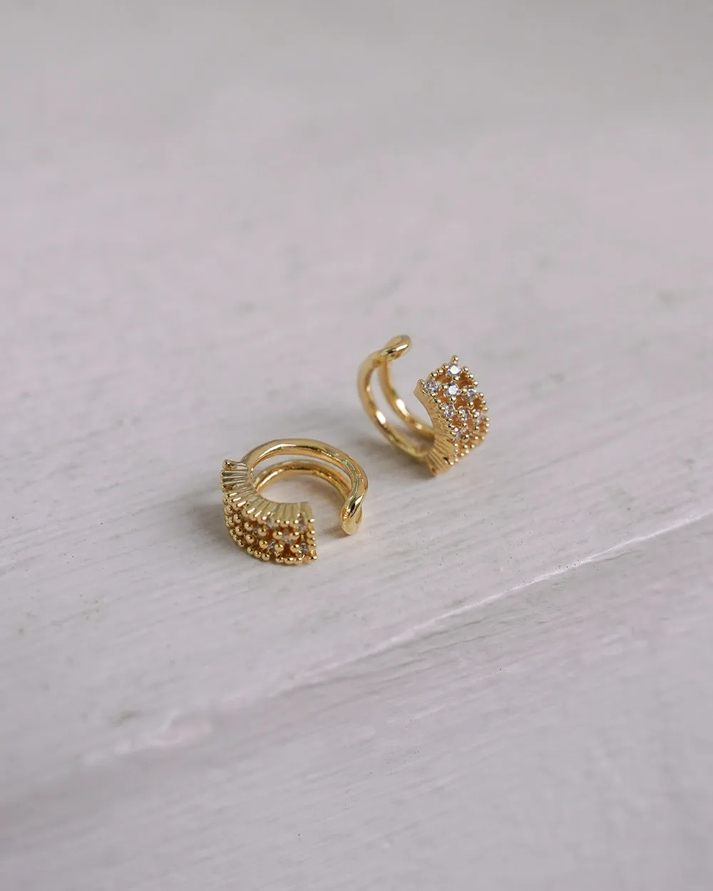 BIJOU Diamond Ear Cuffs