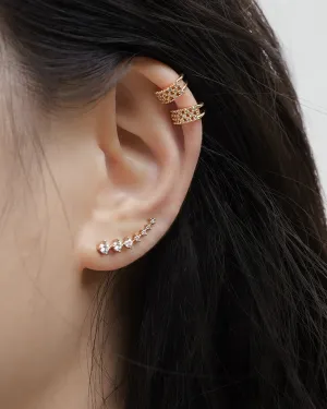 BIJOU Diamond Ear Cuffs