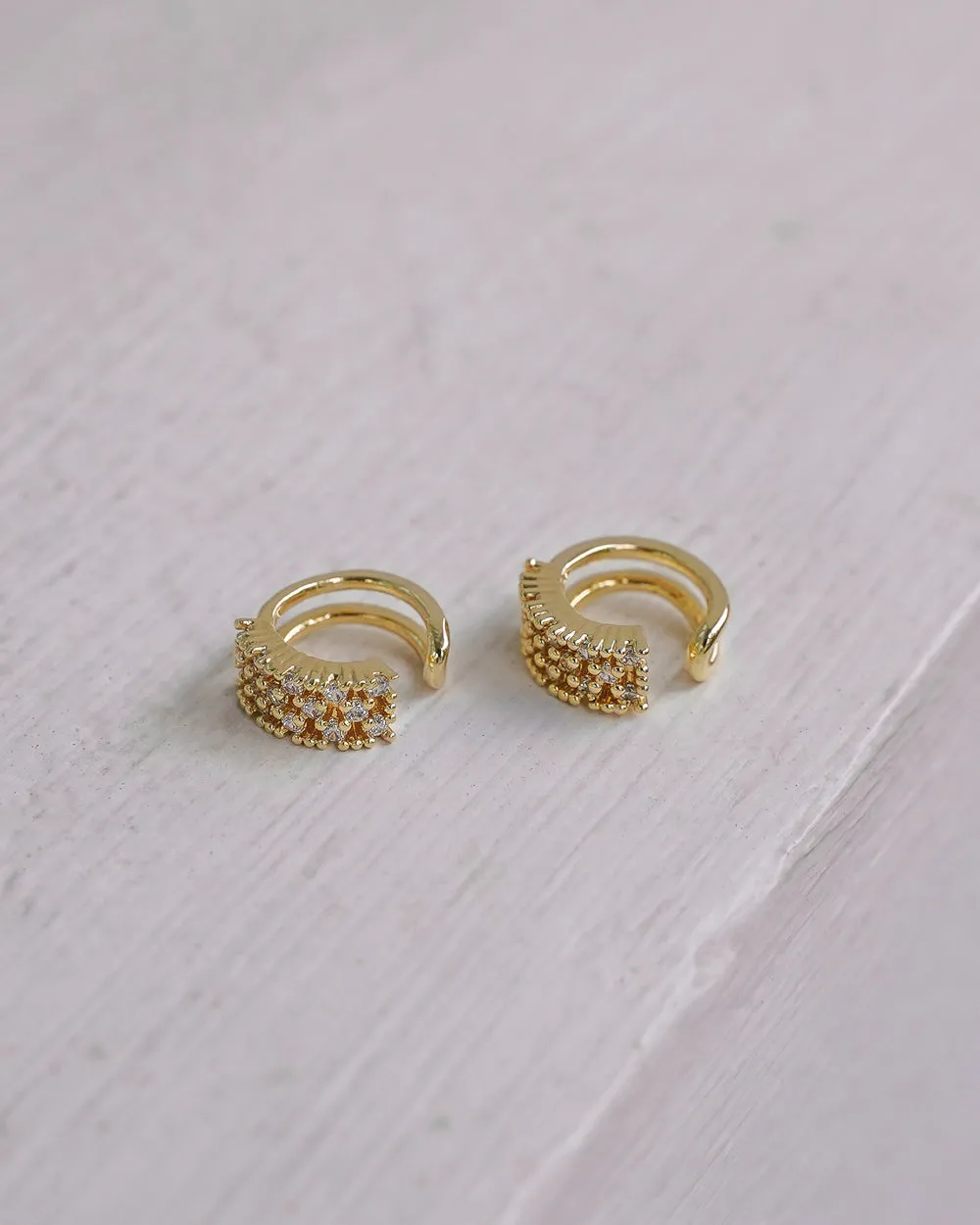 BIJOU Diamond Ear Cuffs