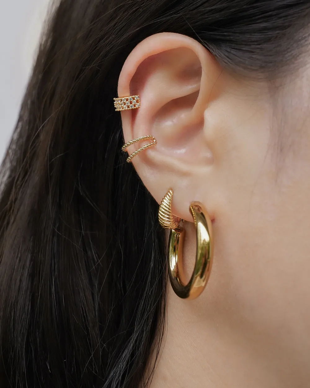 BIJOU Diamond Ear Cuffs
