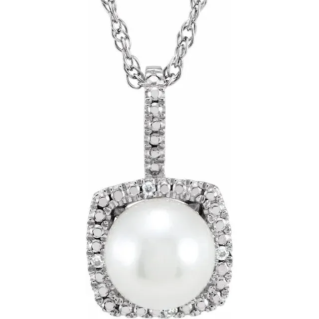 Birthstone Pendants | Natural Diamonds in Sterling Silver