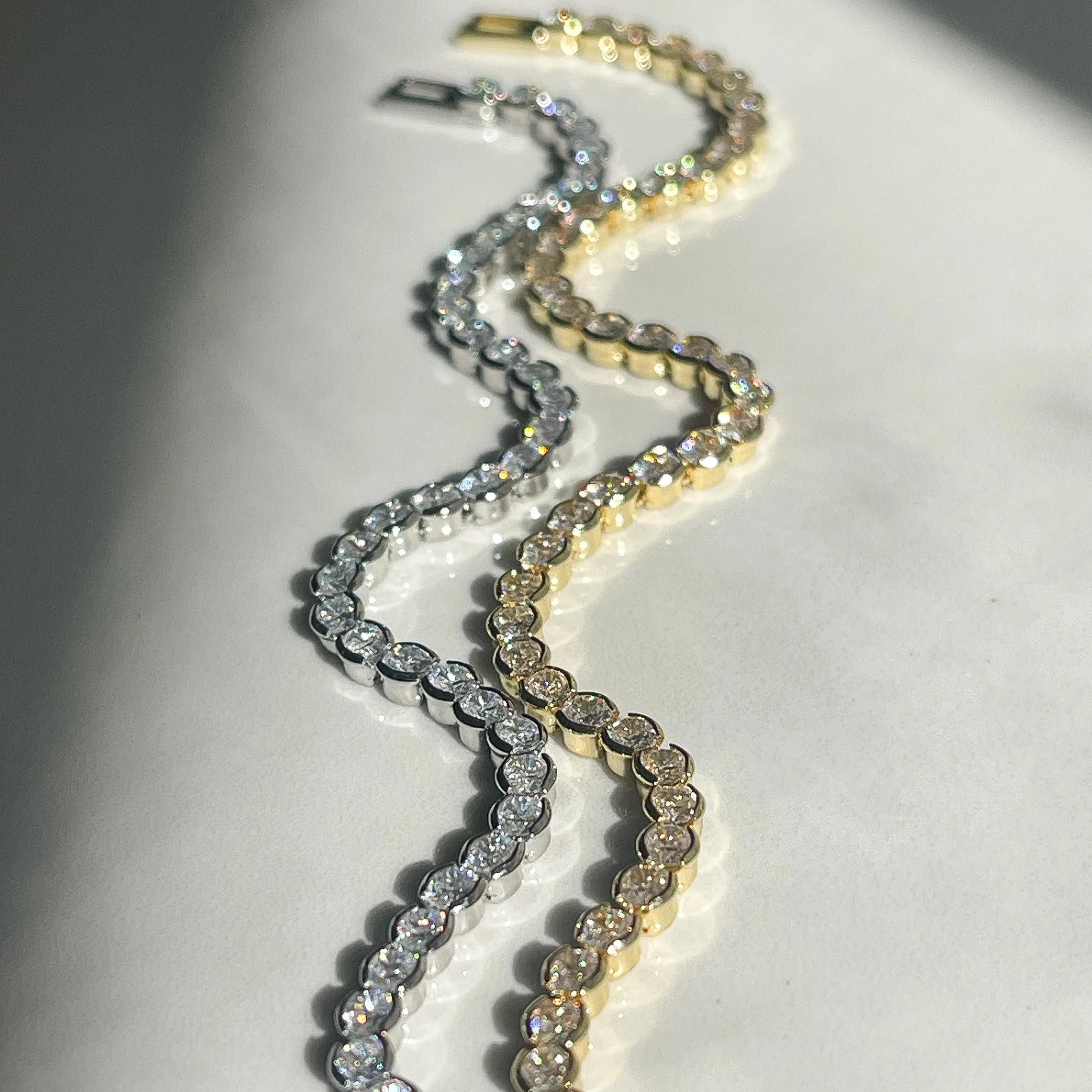 Blake Tennis Bezel Bracelet