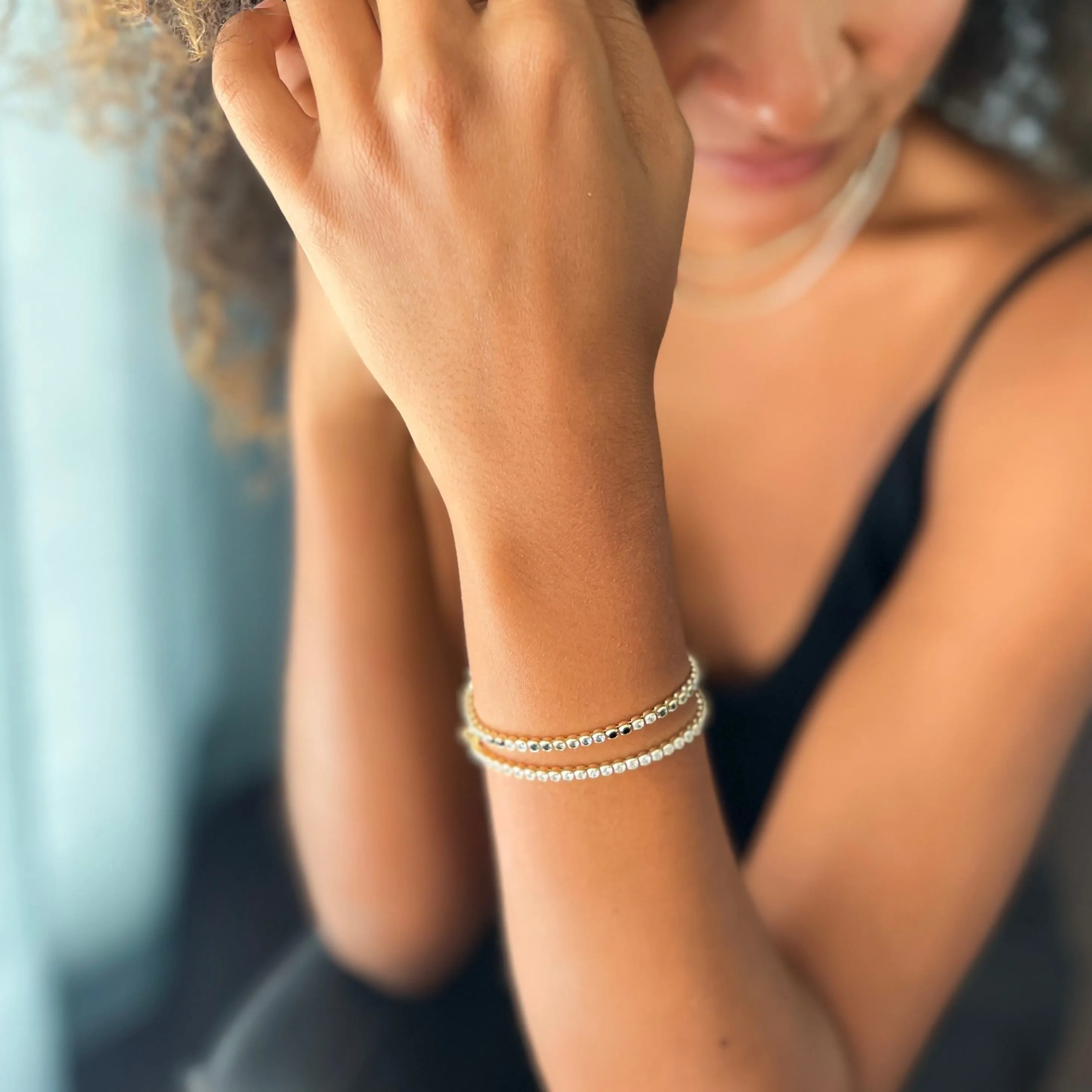 Blake Tennis Bezel Bracelet