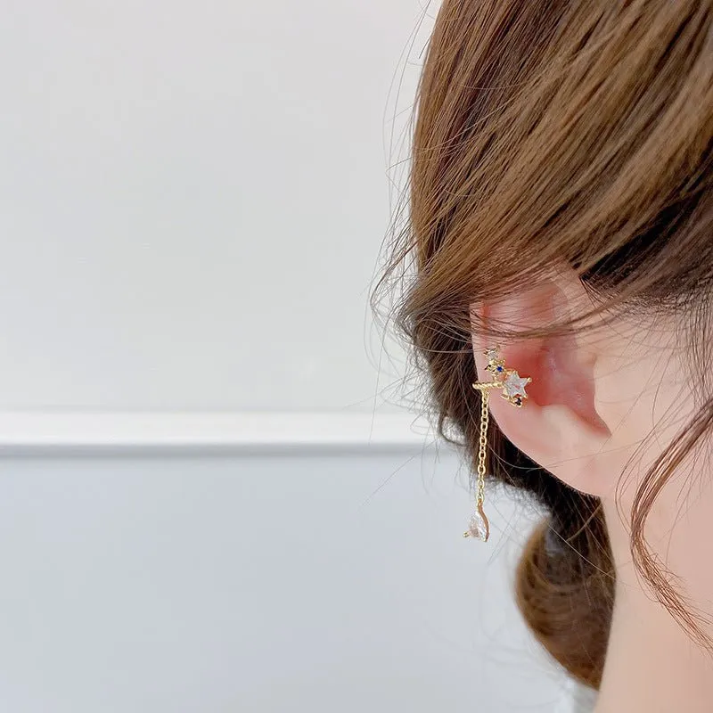 Blue Star Ear Cuffs