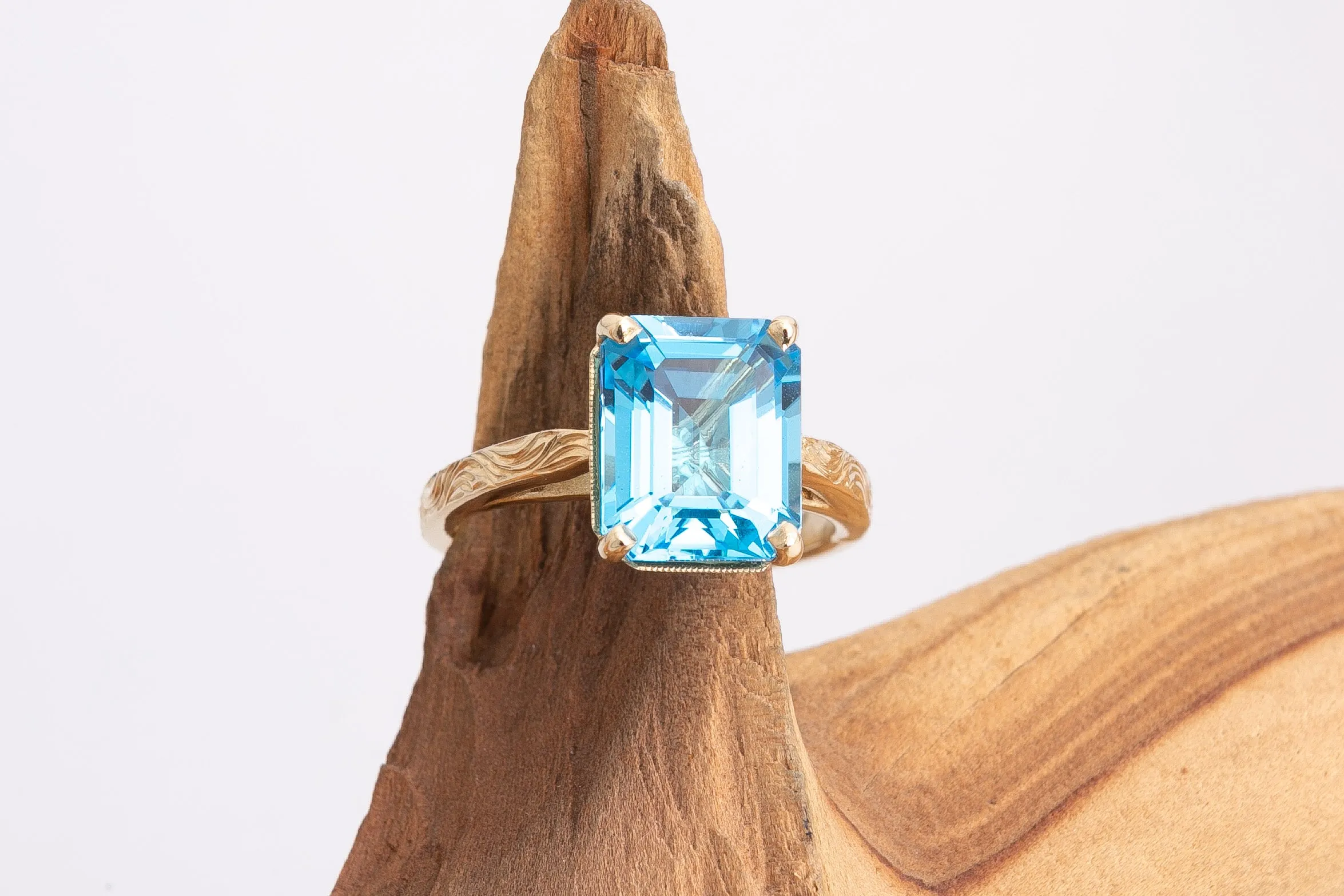 Blue Topaz Ring