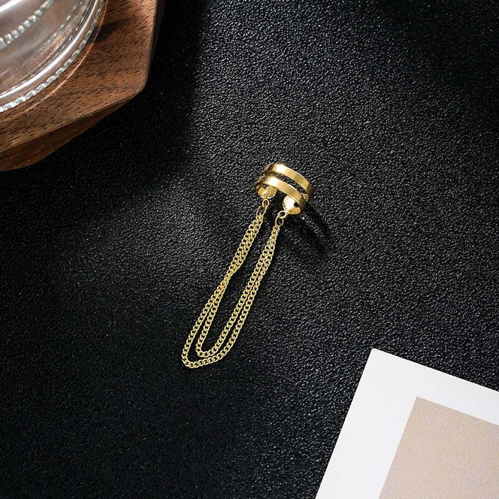 Boho Multilayer Long Tassel Ear Cuff