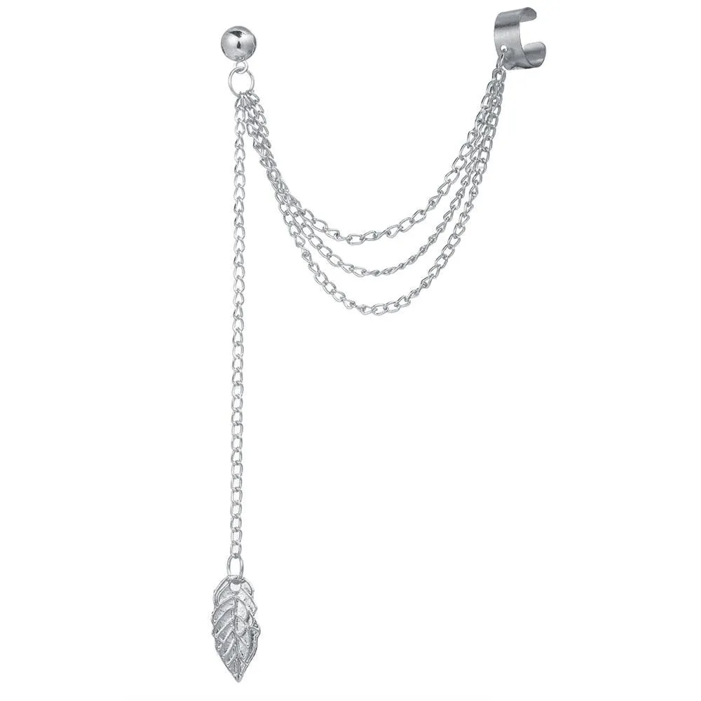 Boho Multilayer Long Tassel Ear Cuff