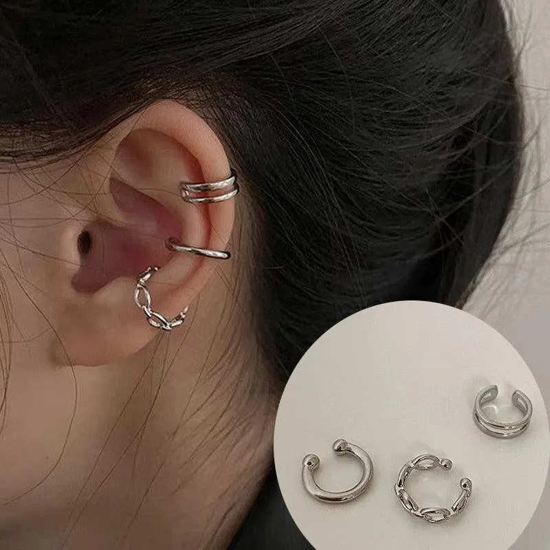 Boho Multilayer Long Tassel Ear Cuff