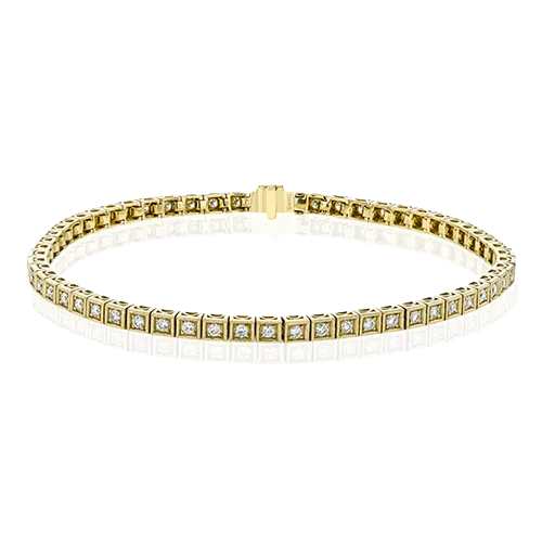 Bracelet in 18k Gold with Diamonds