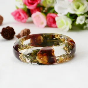 Bracelet résine fait à la main pour femmes