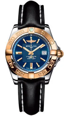 Breitling - Galactic 32 Steel-Rose Gold - Leather Strap