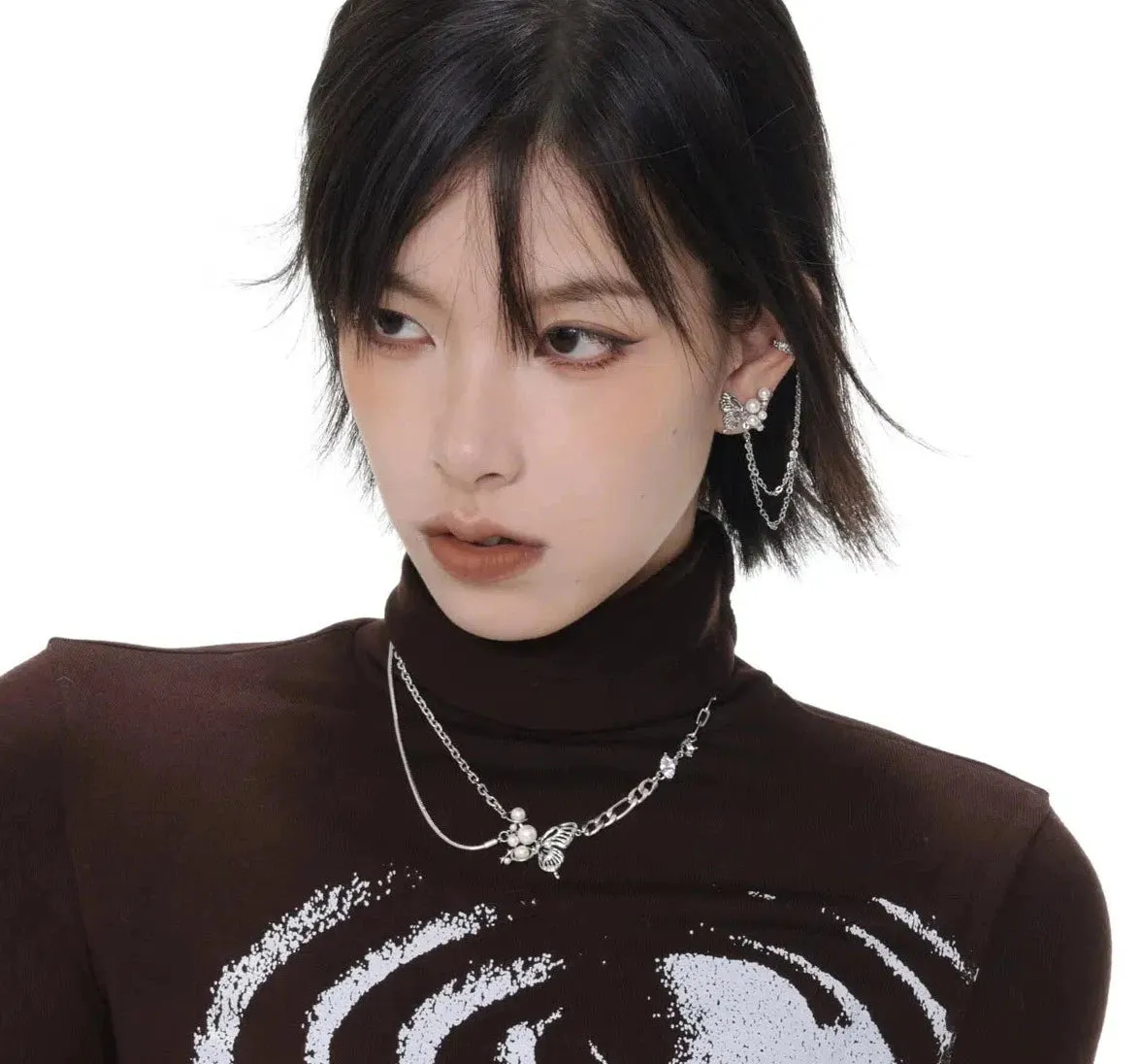 Butterfly Ear Clips