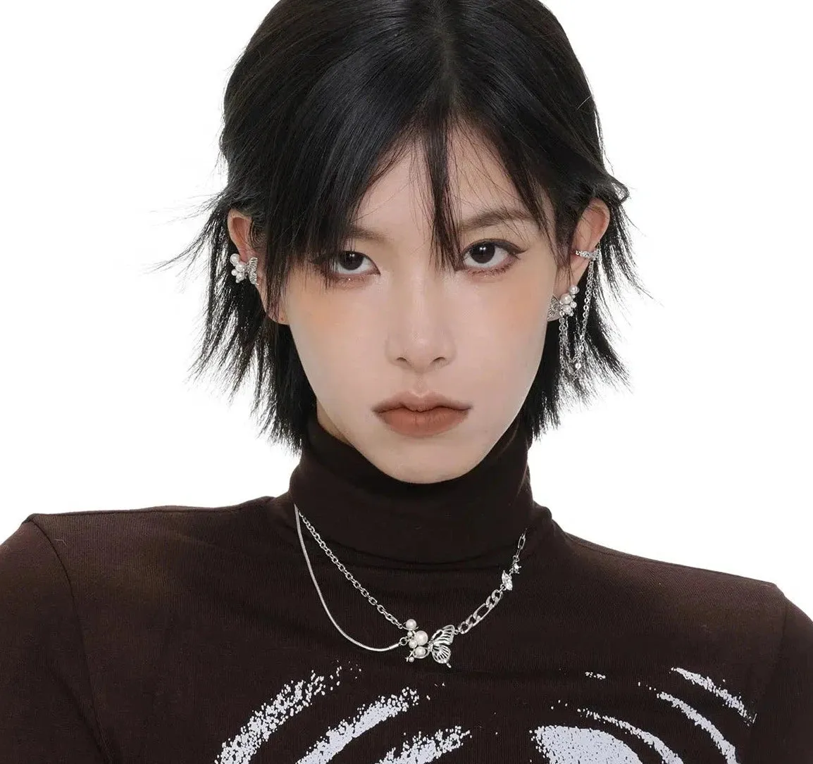 Butterfly Ear Clips
