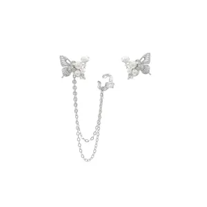 Butterfly Ear Clips