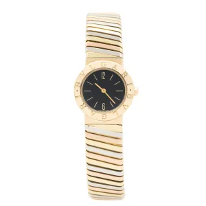 BVLGARI GOLD WATCH TRI-COLOR TUBOGAS