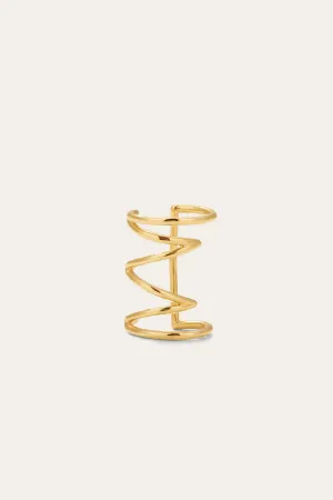 Cage Gold Vermeil Ear Cuff