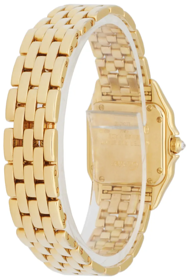 Cartier 1280/2 18K Yellow Gold & Diamond Ladies Watch