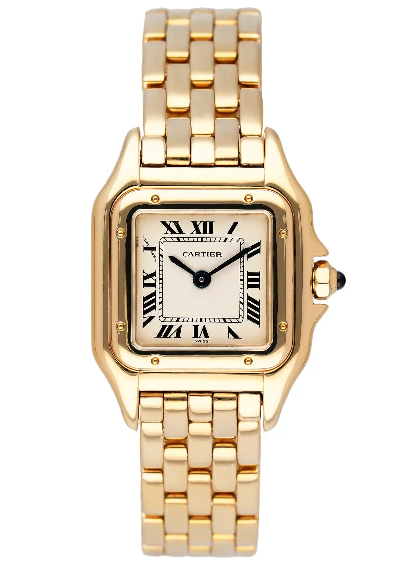 Cartier Panthere 18K Yellow Gold Ladies Watch