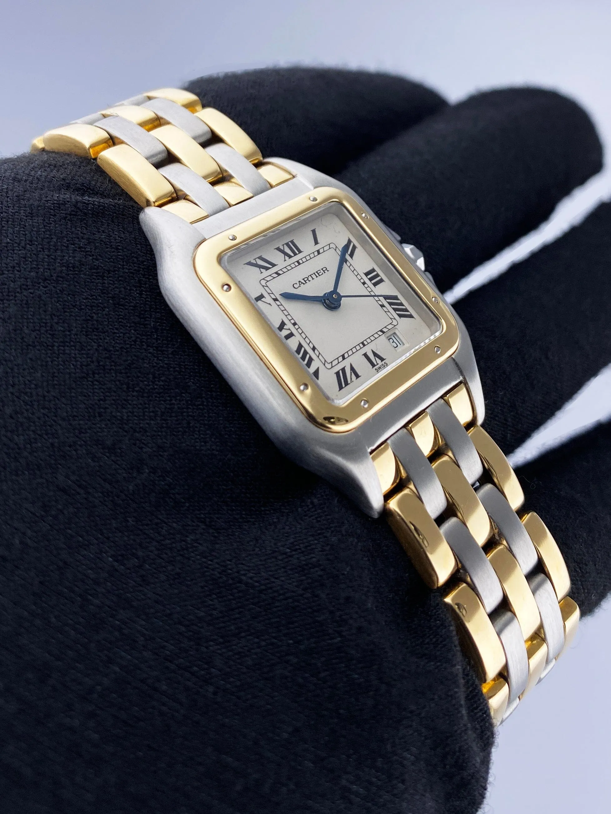 Cartier Panthere 83083244 Three Rows Midsize Ladies Watch