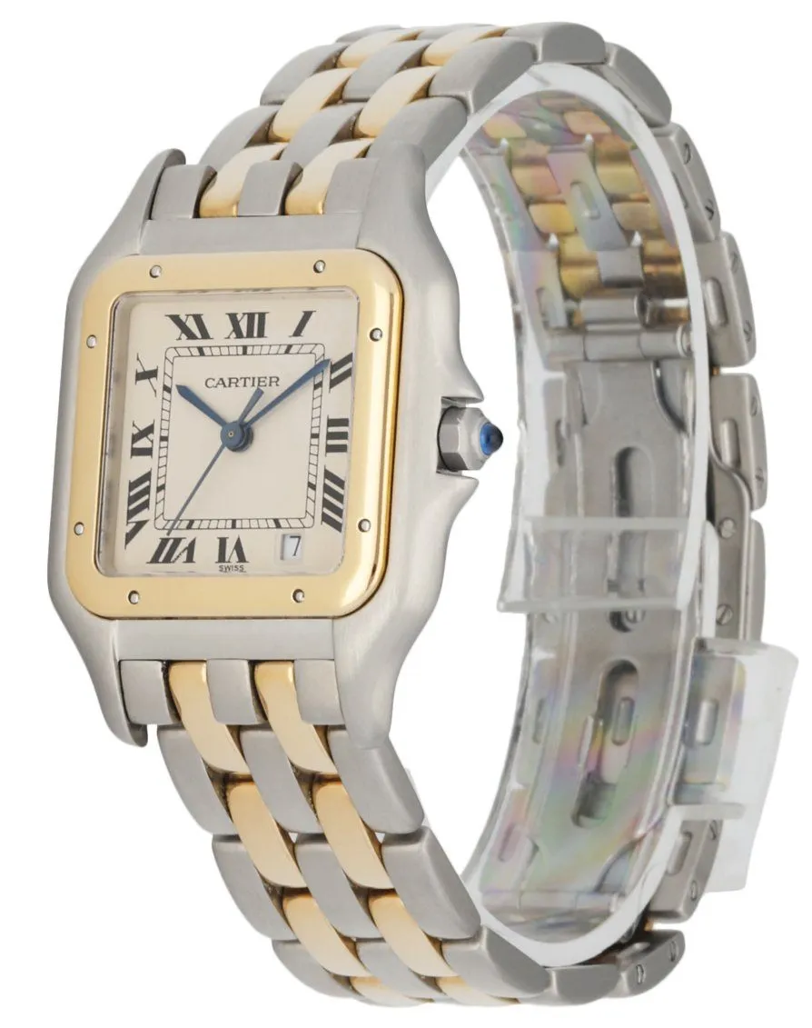cartier panthere 839490 18K Yellow Gold & Stainless Steel Ladies Watch