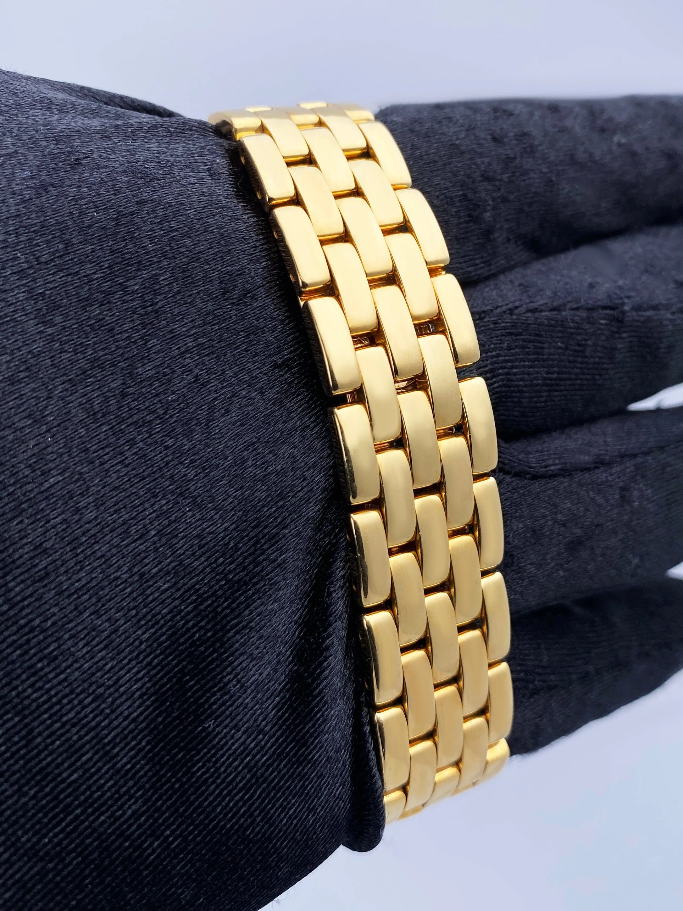 Cartier Panthere Large 18K Yellow Gold Mens Watch
