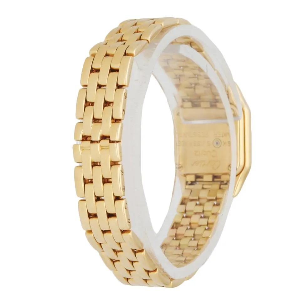 Cartier Panthere Mini 1131-1 18K Yellow Gold & Diamond Set Ladies Watch